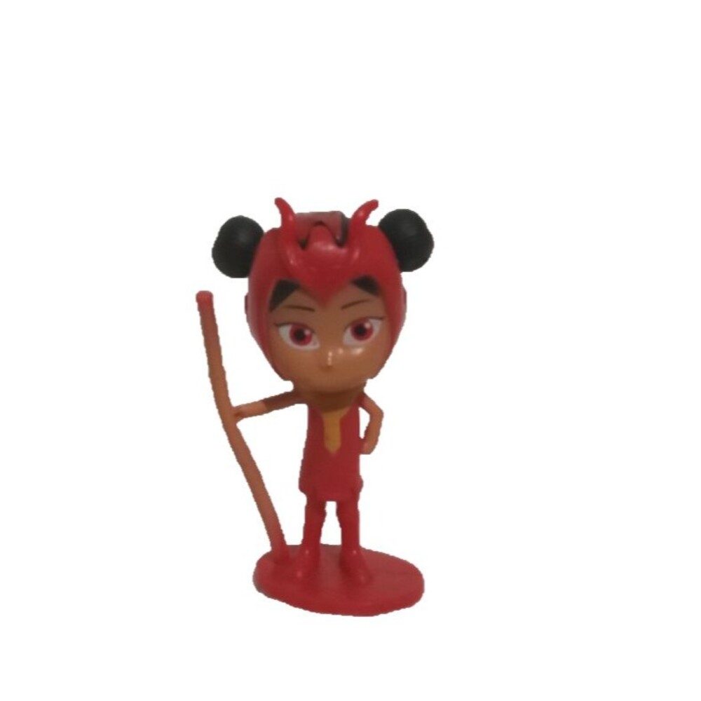 P J MASK  2020 Frog Box Figure Girl Red Outfit P J MASK TOY 2" Tall